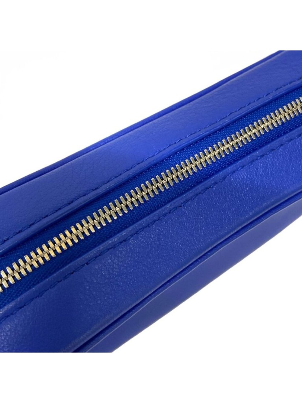 Balenciaga Shoulder Bag Everyday Blue Leather - Picture 13 of 15